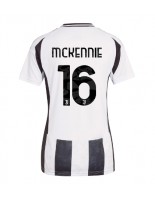 Juventus Weston McKennie #16 Hjemmedrakt Dame 2024-25 Korte ermer